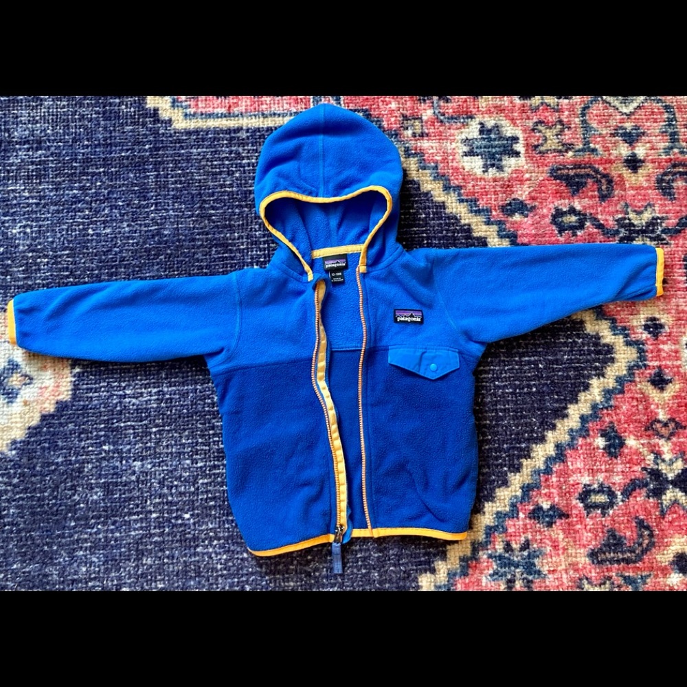 Patagonia Baby Micro D® Snap-T® Fleece Jacket; Size 12-18 months